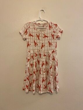 Goosies Bamboo crawfish lobster twirl dress
